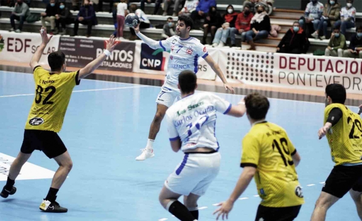 Dura derrota del BM Soria en Pontevedra