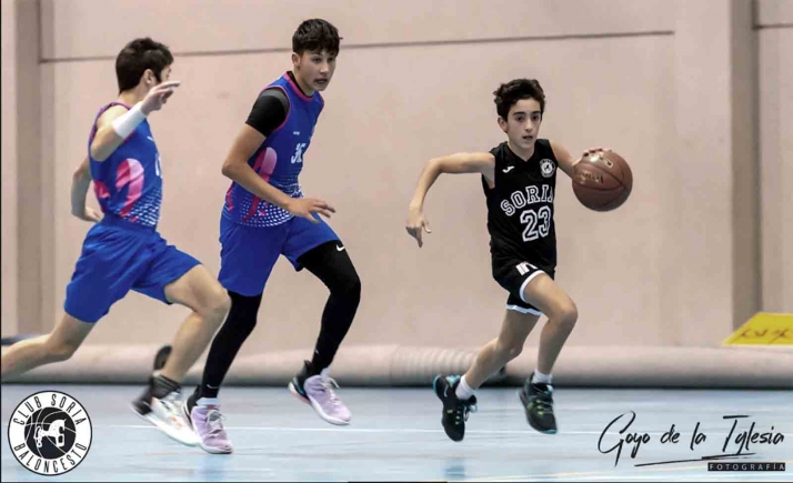 El Soria Baloncesto, imparable: ocho triunfos en nueve partidos