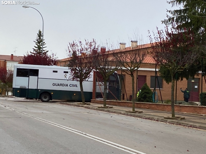 Comienza el traslado de presos a la nueva cárcel de Soria