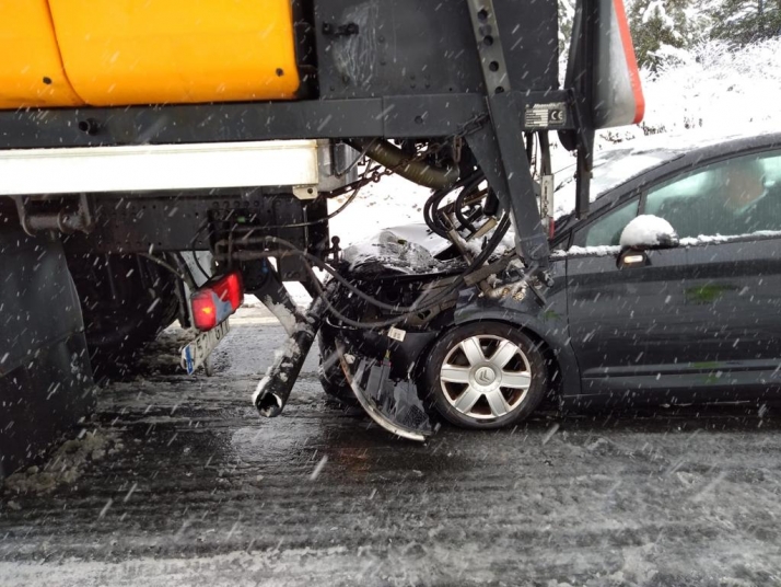 Uno de los siniestros.