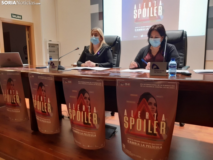 La Diputación pide estar atentos a los spoilers y cambiar el final de la película de la violencia de género