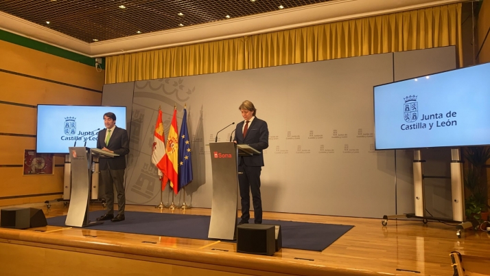 Mañueco y Mínguez ponen fecha a la nueva Audiencia y revisan el proyecto del Centro de Salud Soria Norte