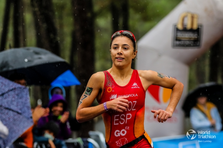 Marina Muñoz, bronce en el Mundial de Triatlón Cross