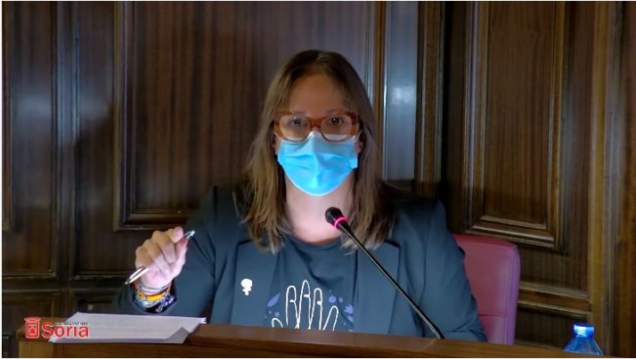 Vídeo | Concejala del Ayuntamiento de Soria: No podemos resignarnos a que haya mujeres que trabajen haciendo mamadas