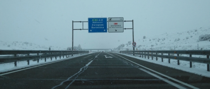 Se reestablece el tráfico en la A-15 