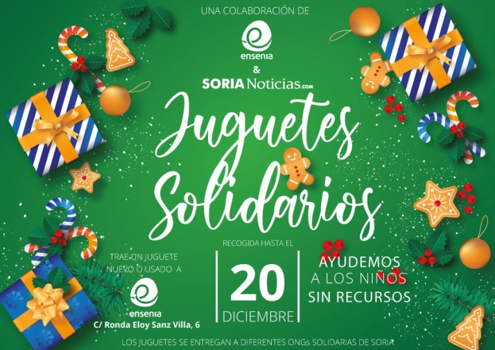 Papá Noël continúa su búsqueda de colaborades en Soria. Abre sede en Almazán