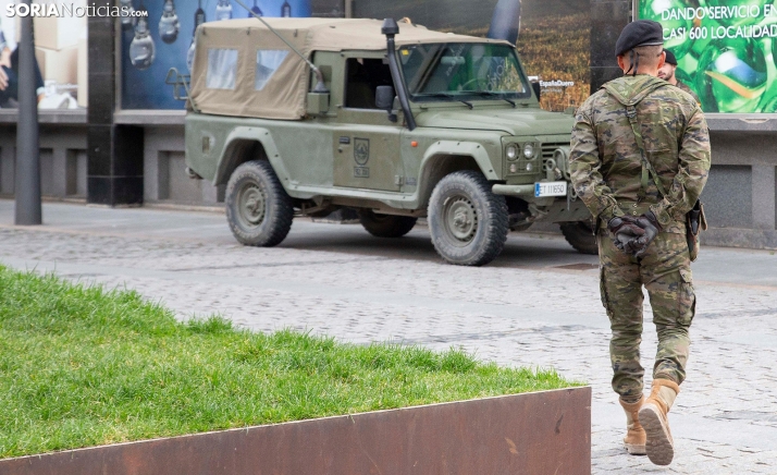 297 militares ayudan a las labores de rastreo en Castilla y León