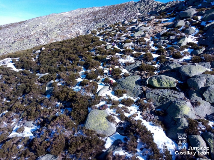 Evacuado un varón tras ser rescatado en una zona inaccesible de Ávila