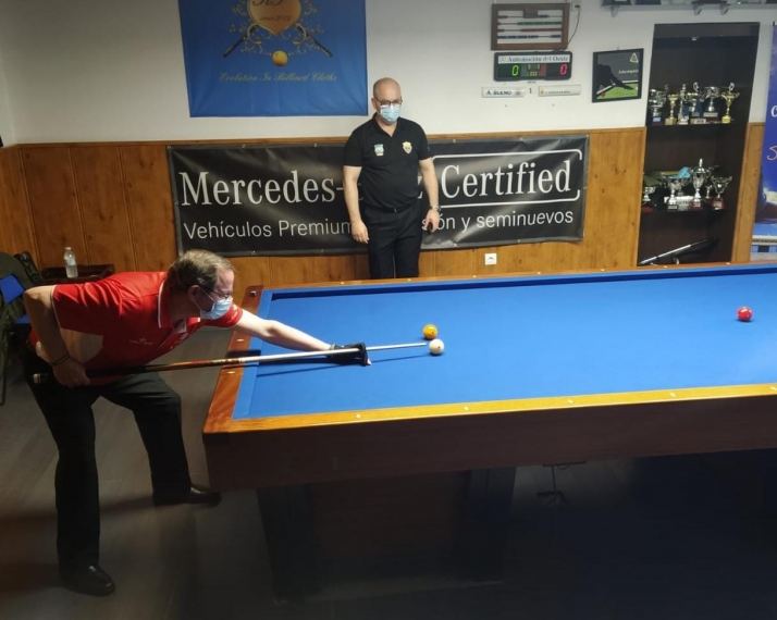 Buen papel del billar numantino en Montijo