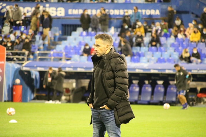 Raúl Jardiel, técnico del Ebro: El Numancia va a ser el campeón del grupo 
