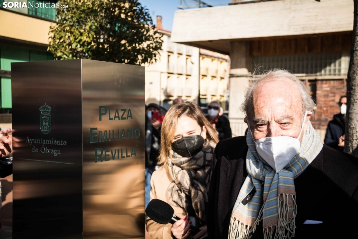 Homenaje de Ólvega a Emiliano Revilla. /VIKSAR FOTOGRAFIA