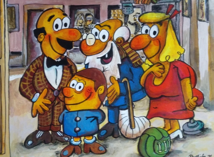 A escena el arte de Enrique Bastida en el Enjoy Coffee