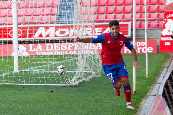 Cotán y Juampa Barros, positivos por Covid en el Numancia