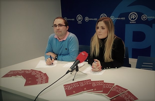  Nuevas Generaciones de Soria conmemora el aniversario de la Constitución