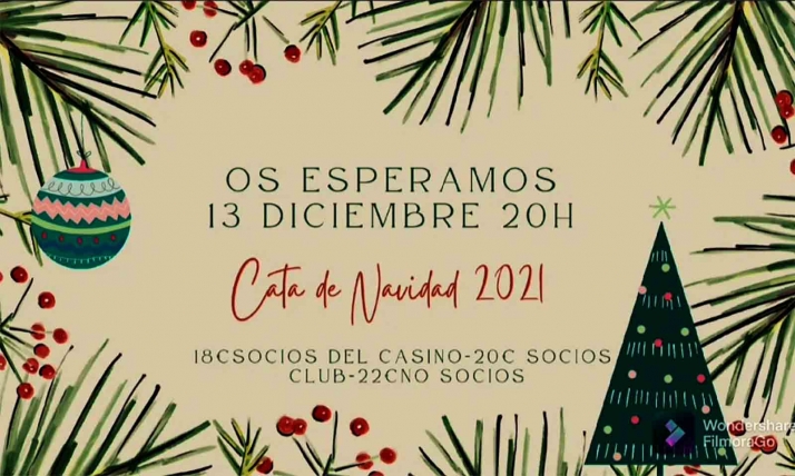 La cata navideña del Casino, el lunes