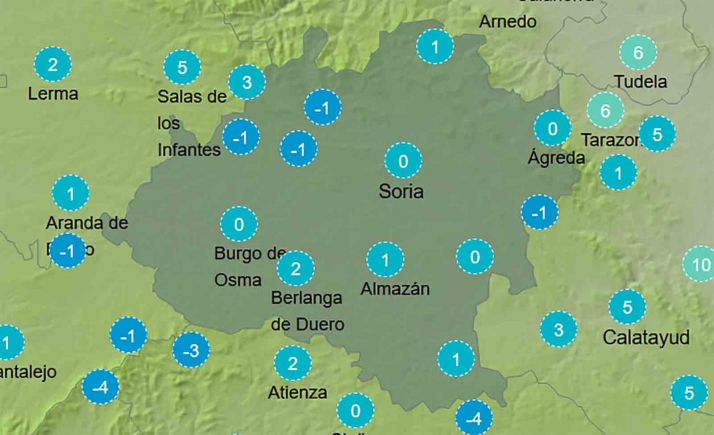 El tiempo en Soria: Nuboso y suben las máximas