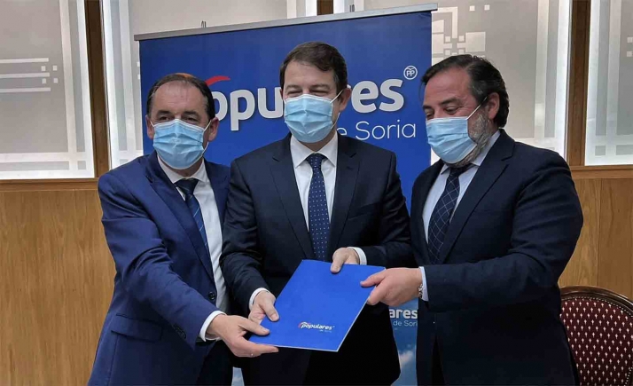 El PP soriano escenifica su compromiso con el proyecto de Mañueco para Castilla y León