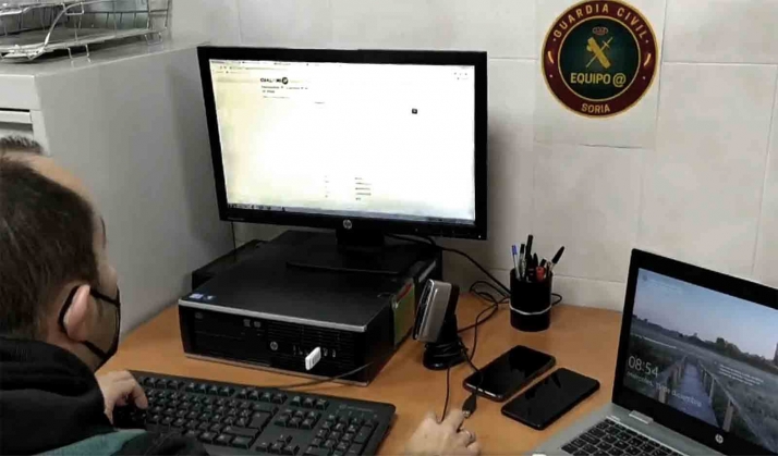 El Equipo @-Soria de la Guardia Civil consigue esclarecer 27 cibertestafas en la provincia