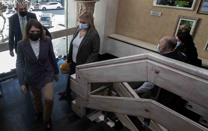 Rocío Lucas presenta en Soria el nuevo Plan de Transferencia de Conocimiento Universidad-Empresa 