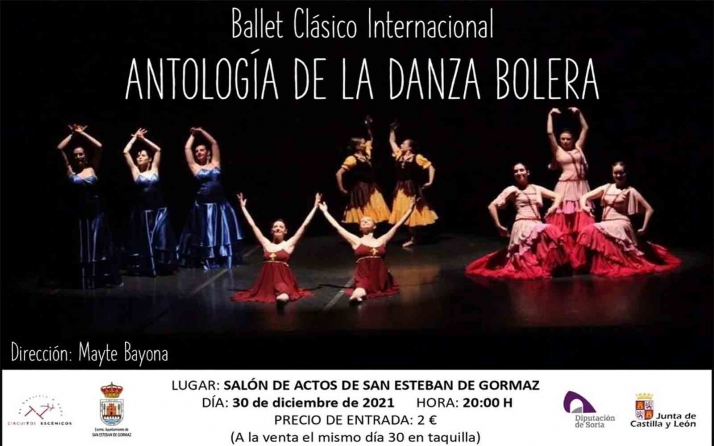 El jueves, danza bolera para terminar el año en San Esteban