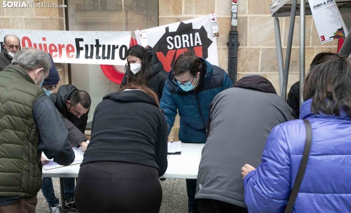 La Soria Ya agradece a FOES, Cámara y UGT el apoyo recibido