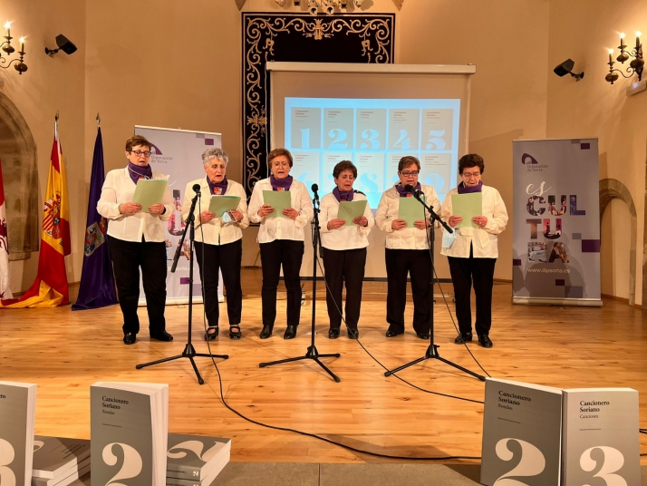El Cancionero Popular Soriano se presenta en sociedad en el Aula Magna Tirso de Molina