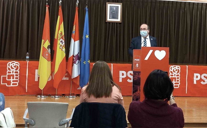 Iceta en Berlanga: El Gobierno invierte 426 € por cada castellanoleonés frente a los 274 de media nacional