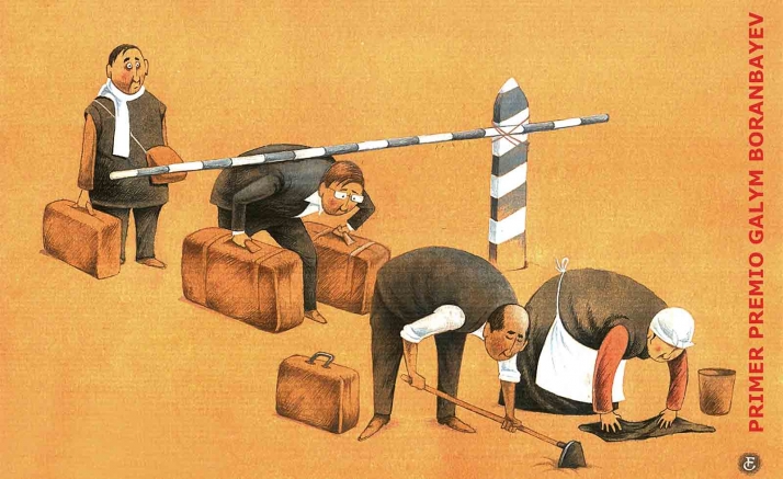 Abre el viernes en el espacio Alameda una muestra de humor gráfico sobre derechos laborales