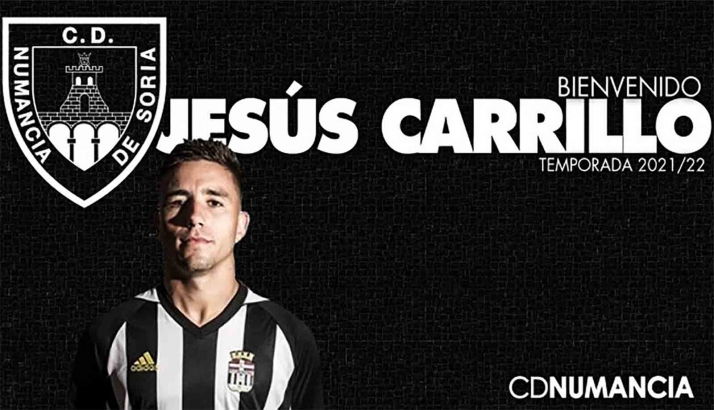 Jesús Carrillo, nueva incorporación del Numancia