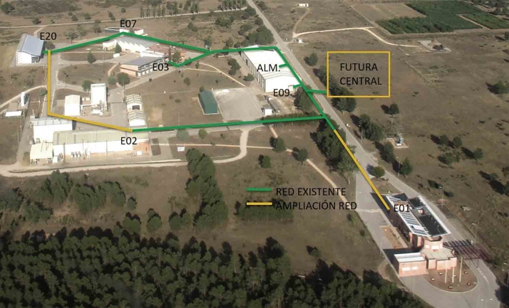Rebi construirá en el Céder una central de calor de biomasa