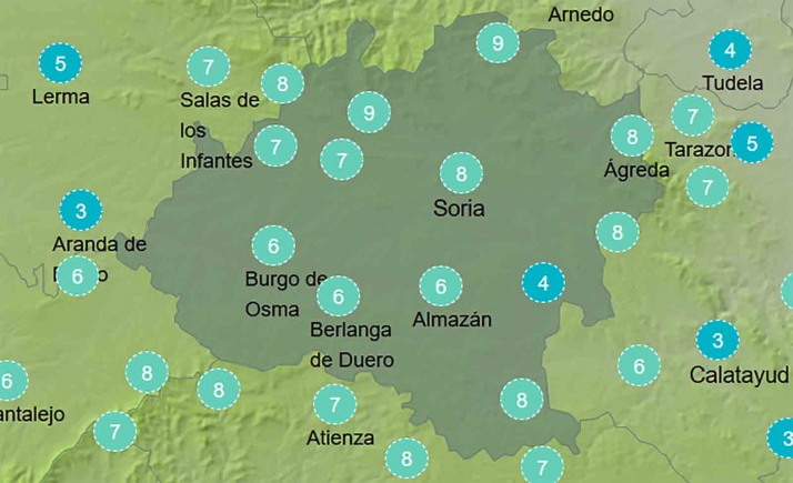 El tiempo en Soria: Fría estabilidad