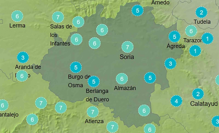 El tiempo en Soria: Fría madrugada y sol por el día