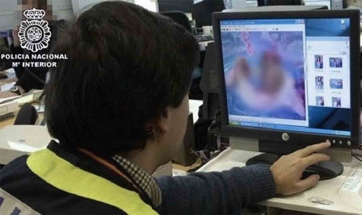 Detenido en Salamanca por vender packs de archivos de pornografía infantil vía Internet