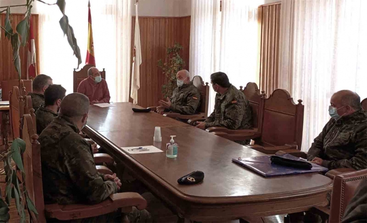 El Ejército, de maniobras en Pinares