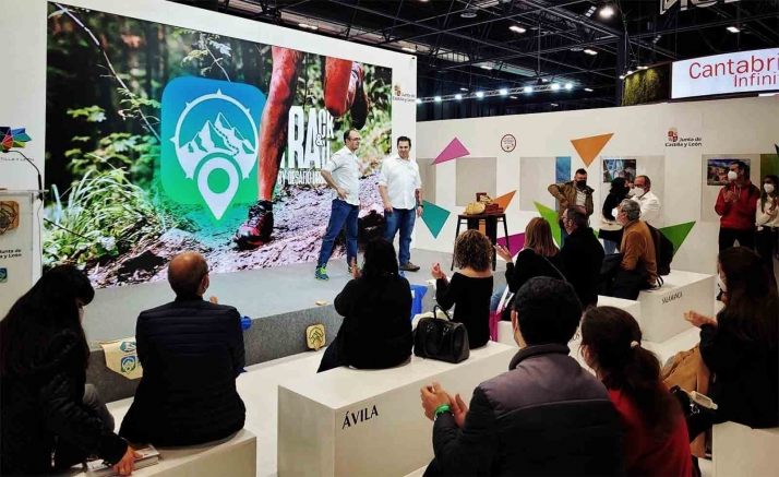 Buena acogida a la presentación de los circuitos pinariegos de trail en Fitur