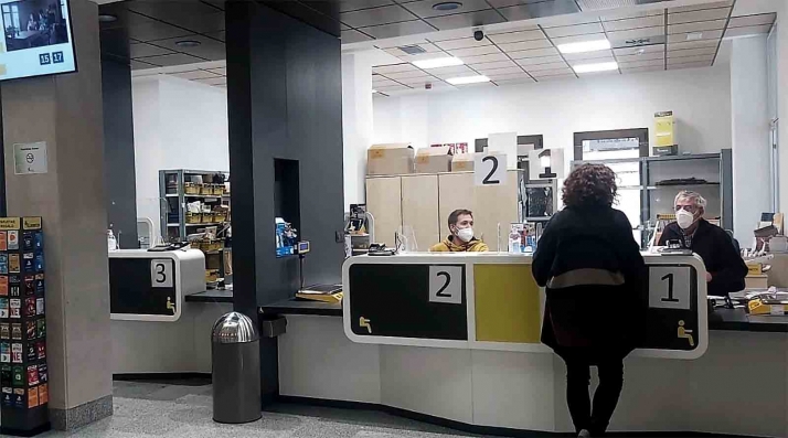 Correos finaliza la reforma de su oficina principal de Soria  