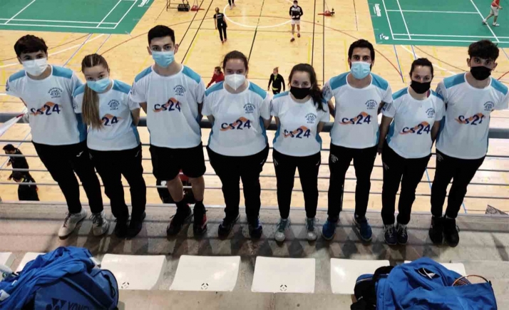 El Bádminton Soria -CS24 juega la Liga nacional de Primera