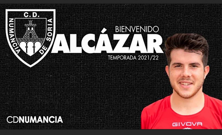 Alcázar, quinto fichaje del Numancia en este mercado de invierno
