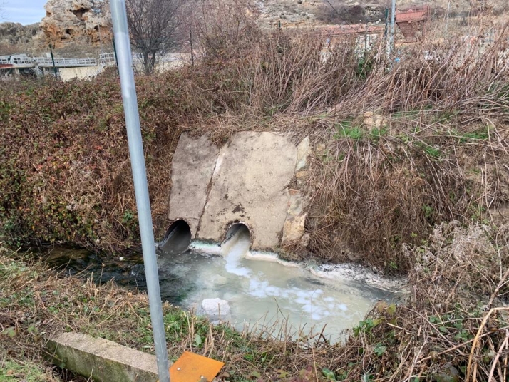 Vertidos denunciados por Asden. 