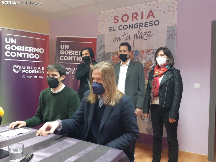 Podemos compromete una fiscalidad diferenciada para Soria si gobiernan en Castilla y León
