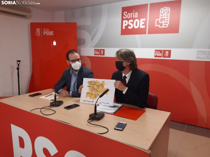 El PSOE se compromete a vertebrar Soria logísticamente si gobierna en Castilla y León