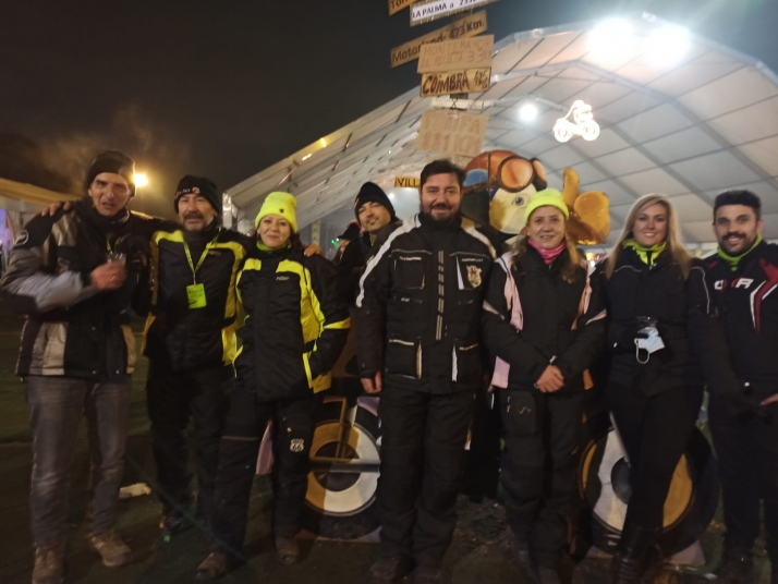 Soria se hace un hueco entre los cerca de 40.000 motoristas presentes en Pingüinos