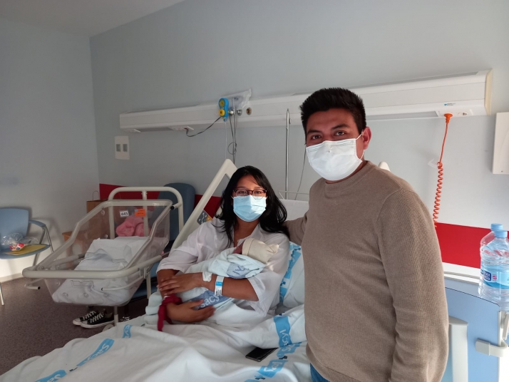 Camila Logro Trujillo, primer bebé soriano del 2022