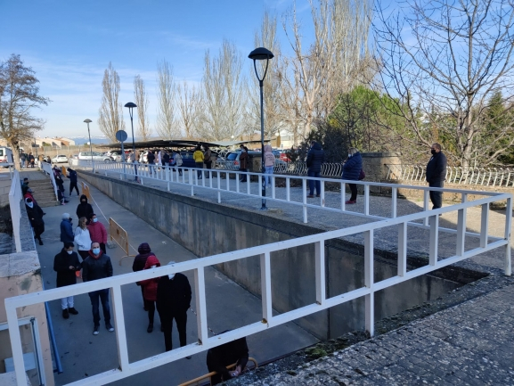 La unidad móvil de antígenos cesará su actividad en Soria el próximo lunes
