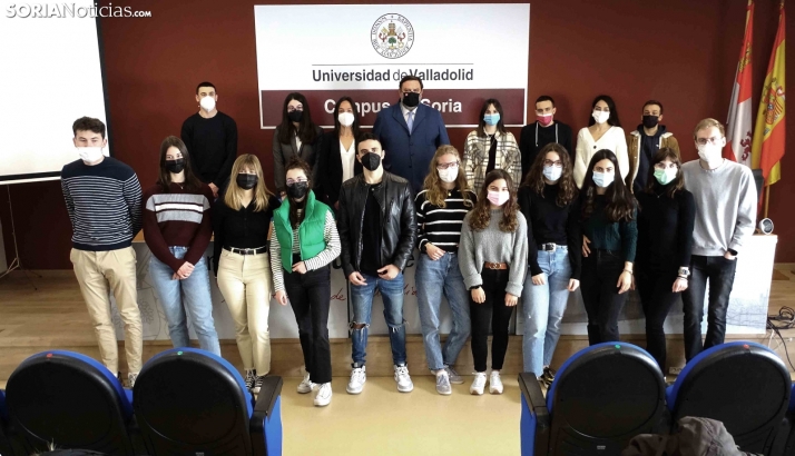 Soria da la bienvenida a 35 estudiantes de Erasmus