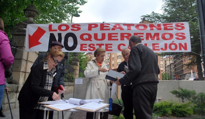 Los afectados por el embudo del Alto del Espolón denuncian la persecución del Ayuntamiento de Soria