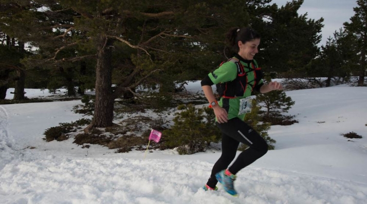 Santa Inés se viste de gala para albergar una prueba de Snowrunning de la Copa de España