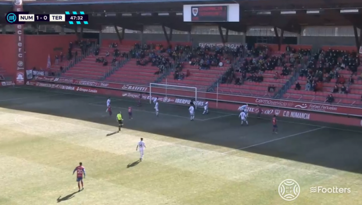 Numancia 2-0 Terrassa, nueva muestra de madurez de los rojillos