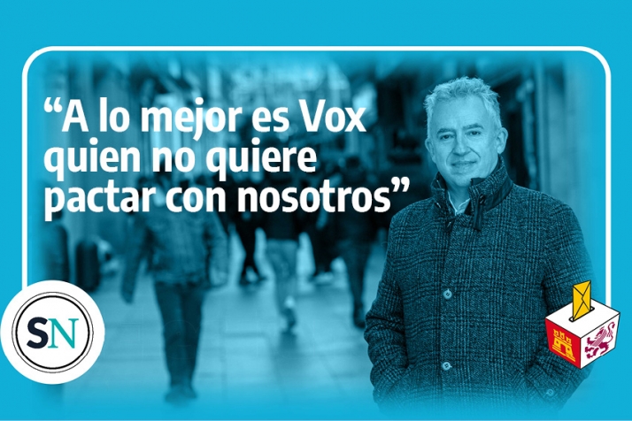 Ángel Ceña (Soria Ya): El 80% de nuestro programa lo llevan el PP y el PSOE, pero no lo cumplen