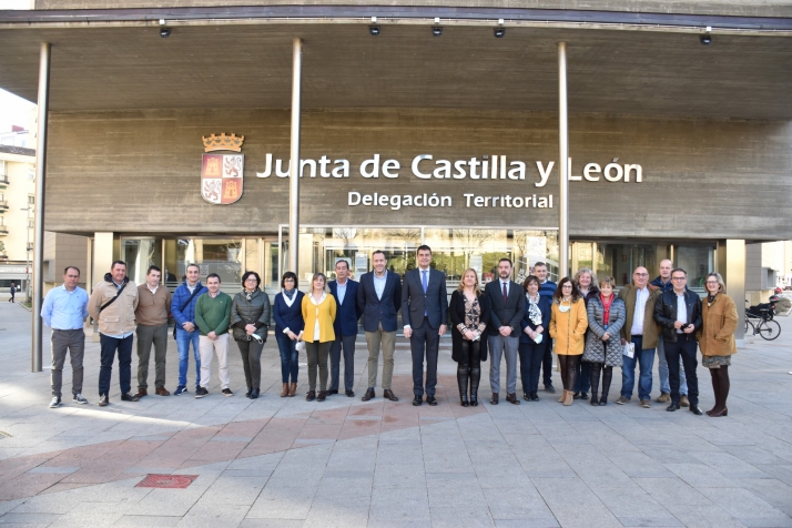 Ibáñez agradece a la Delegación de Soria su implicación durante la jornada electoral